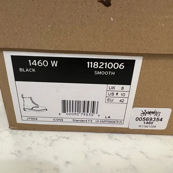 Dr. Martens Black Leather Boots - Picture 9 of 10